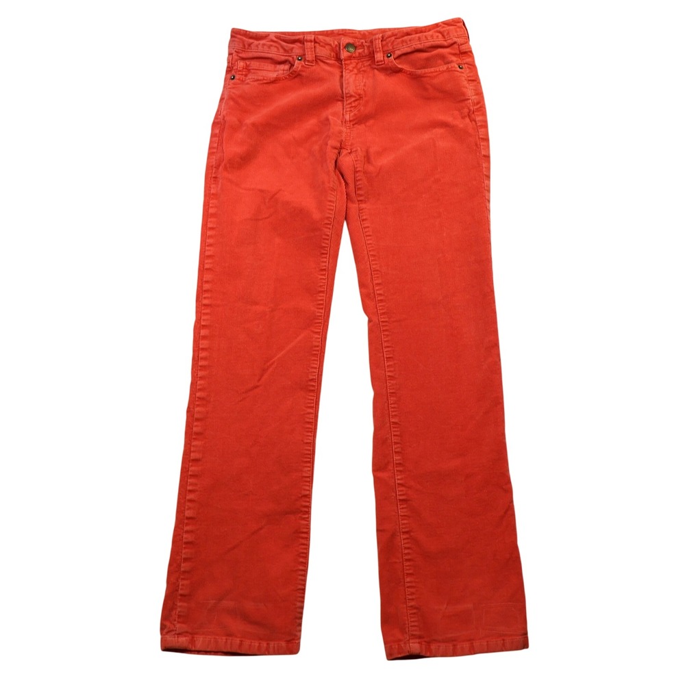 Patagonia Womens 28 Corduroy Pants Coral Organic Cotton Straight Leg 55060FA13